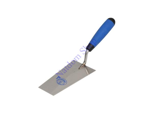 Kubala Rozsdamentes stukkó trapézkanál 2K nyéllel. 80x145x55 Kubala Rozsdamentes stukkó trapézkanál 2K nyéllel. 80x145x55