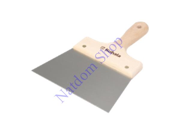 Kubala Rozsdamentes acél spatula gipszhez, bükkfa nyéllel. 180 mm Kubala Rozsdamentes acél spatula gipszhez, bükkfa nyéllel. 180 mm