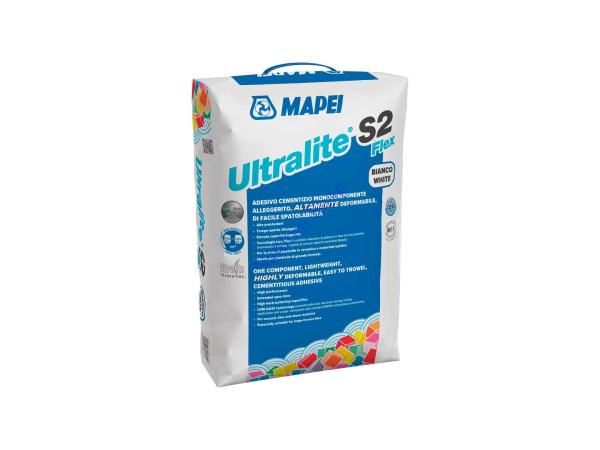Mapei Ultralite S2 Flex – Nagy teljesítményű, könnyűsúlyú cementkötésű ragasztó Mapei Ultralite S2 Flex – Nagy teljesítményű, könnyűsúlyú cementkötésű ragasztó